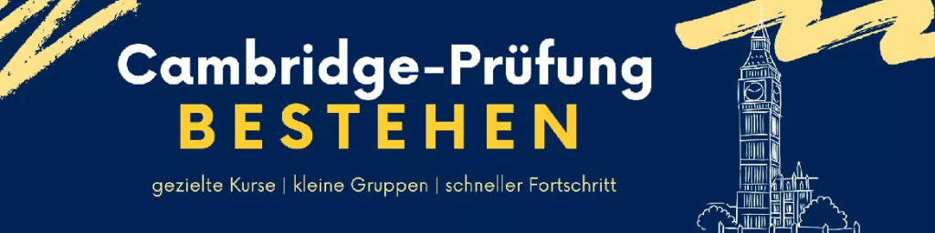 Cambridge Prüfungsvorbereitung in Zürich